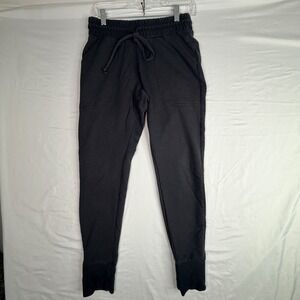 FP Movement Free People Black Jogger Pants Drawstring Athletic Sweatpants Womens